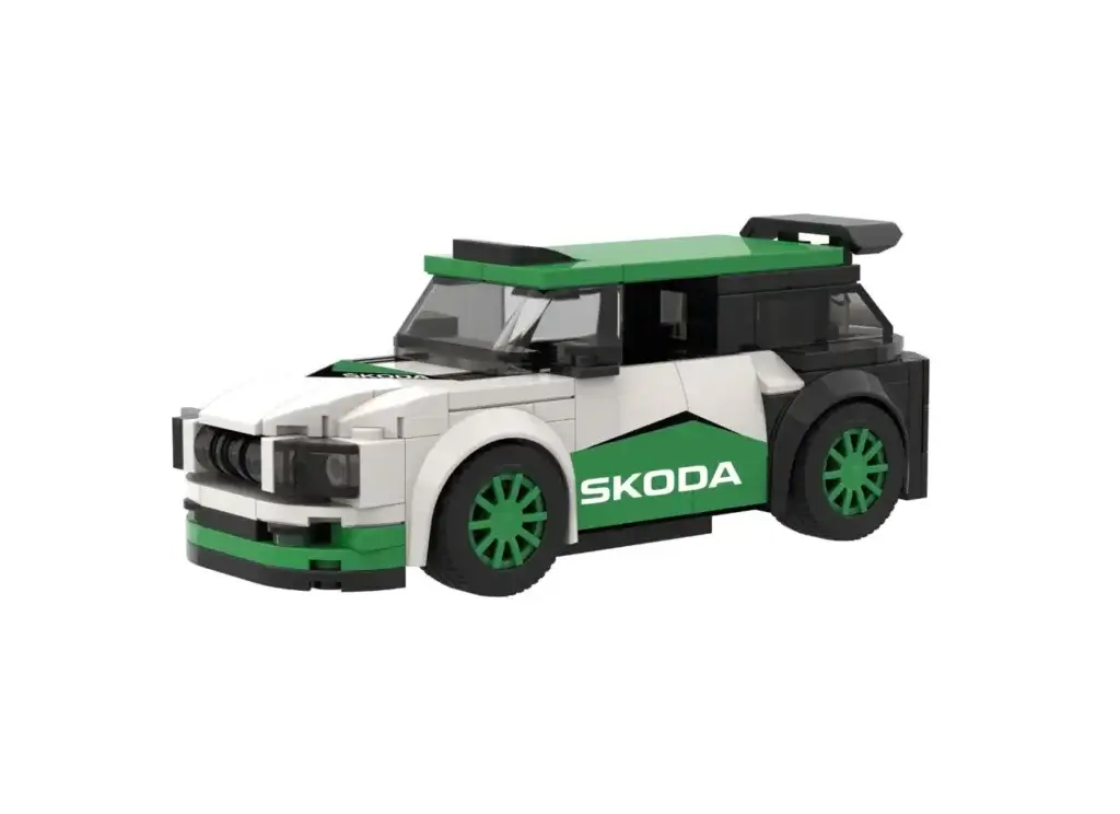 Custom promotional brick set - Skoda car